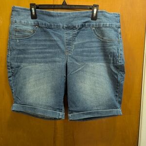 Natural Reflections Denim Blue Jean Shorts